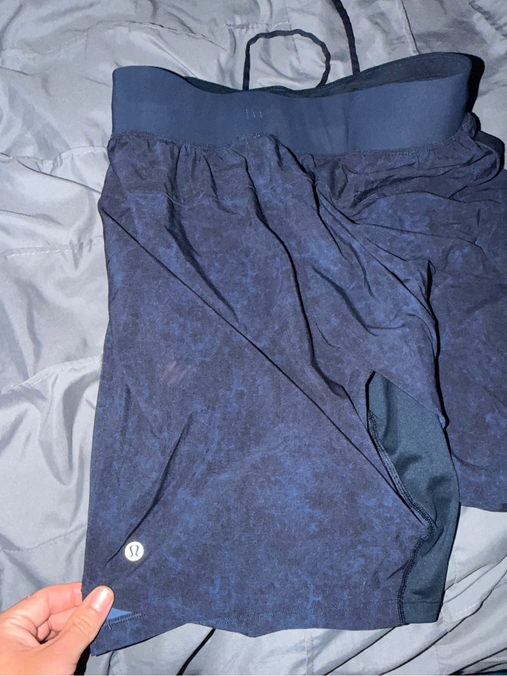 Lululemon Men’s T.H.E Linerless Short 7” Athletic Navy Sz M